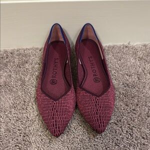 Rothy's The Point in Fig Python